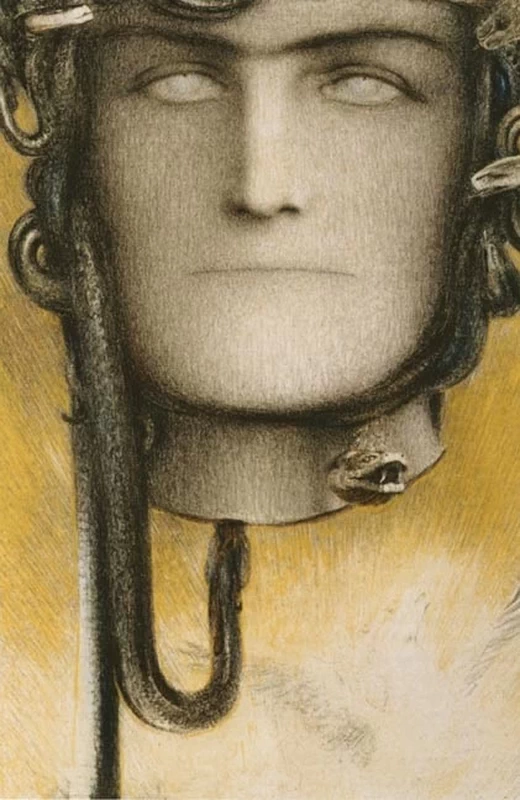 Fernand Edmond Jean Marie Khnopff 34 Il sangue di Medusa