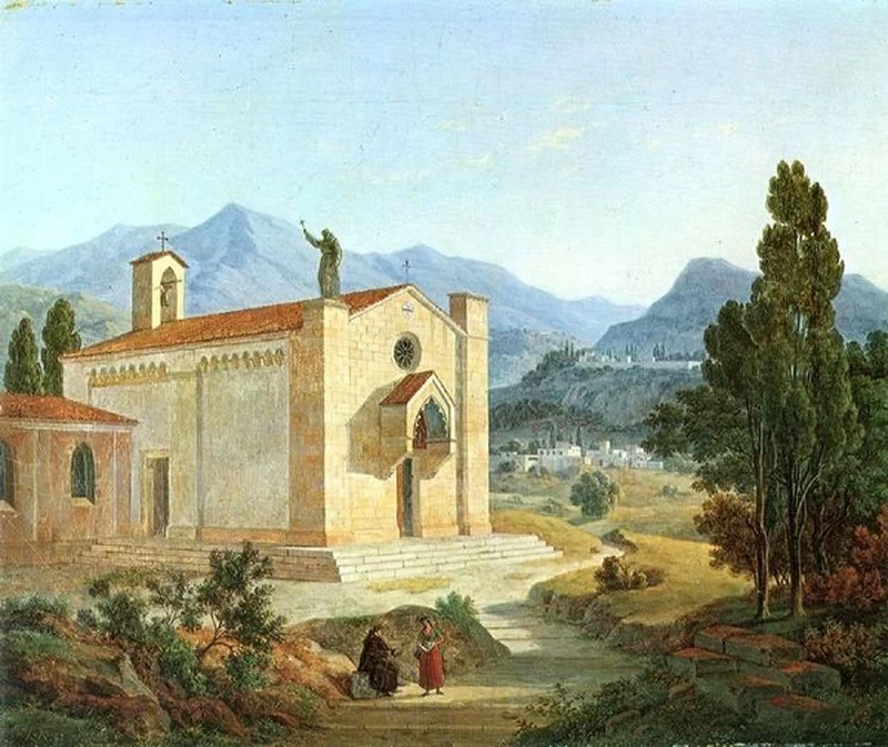 Leo von Klenze 37 Veduta di San Francesco