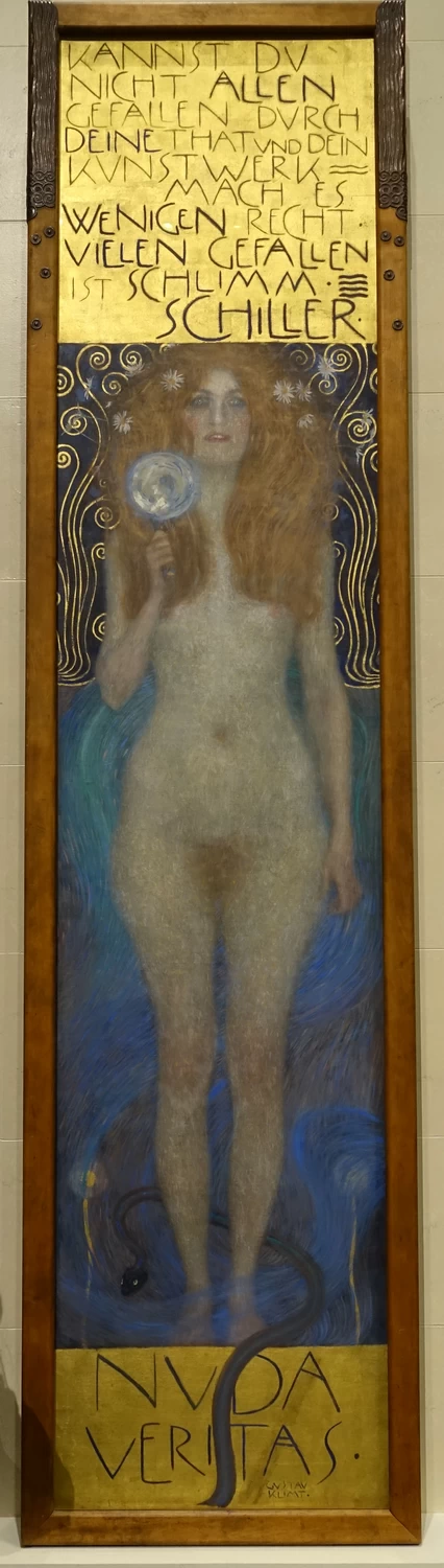 Gustav Klimt 105 Nuda verità Mostra nel California Palace of the Legion of Honor San Francisco