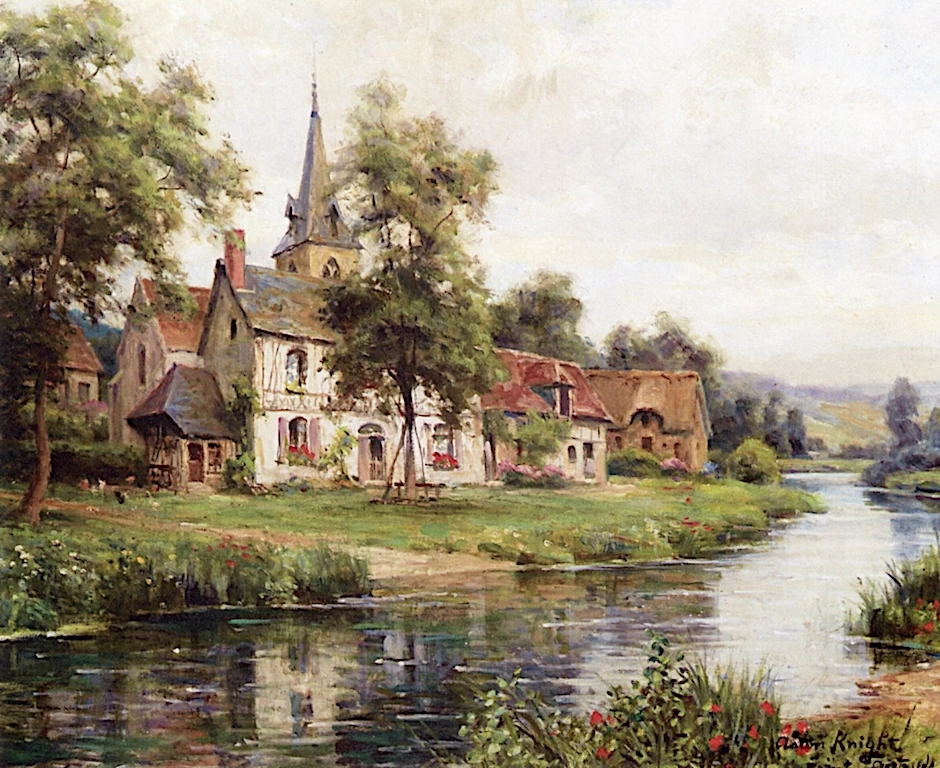 Louis Aston Knight 43 Il villaggio di Santa Gertrude Il villaggio di Santa Gertrude