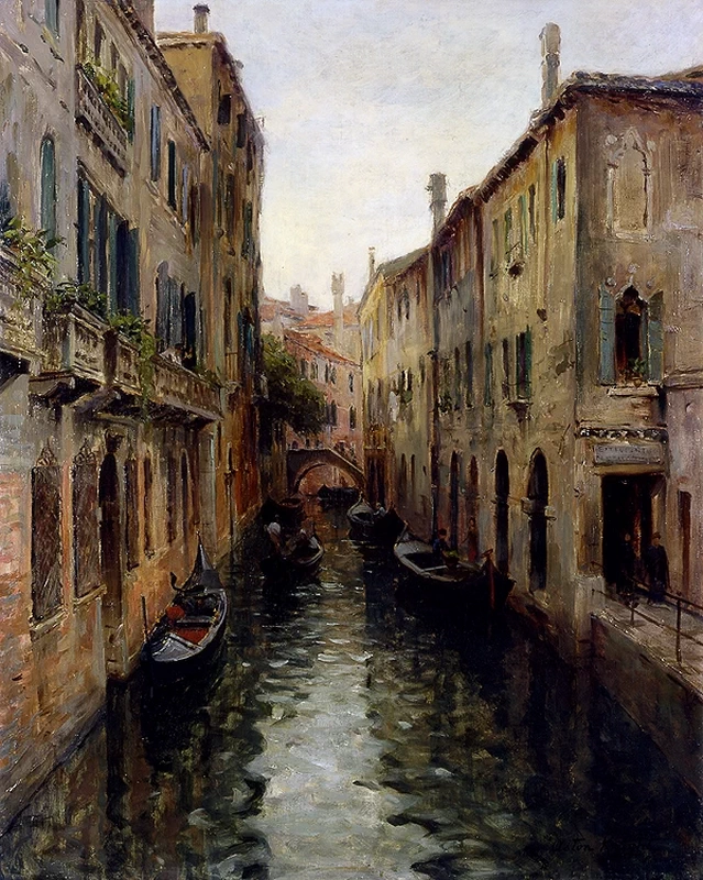Louis Aston Knight 73 Rio S. Aponal, Venezia