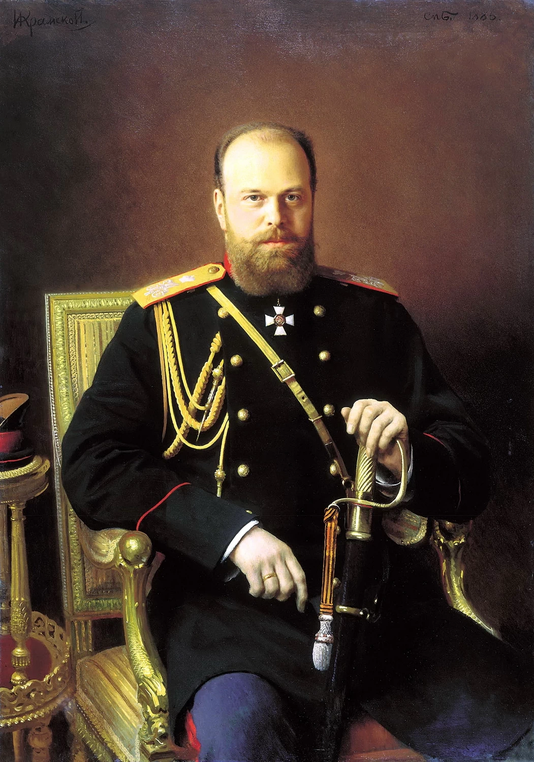 Ivan Kramskoy 42 Ritratto di Alexander III of Russia San Pietroburgo