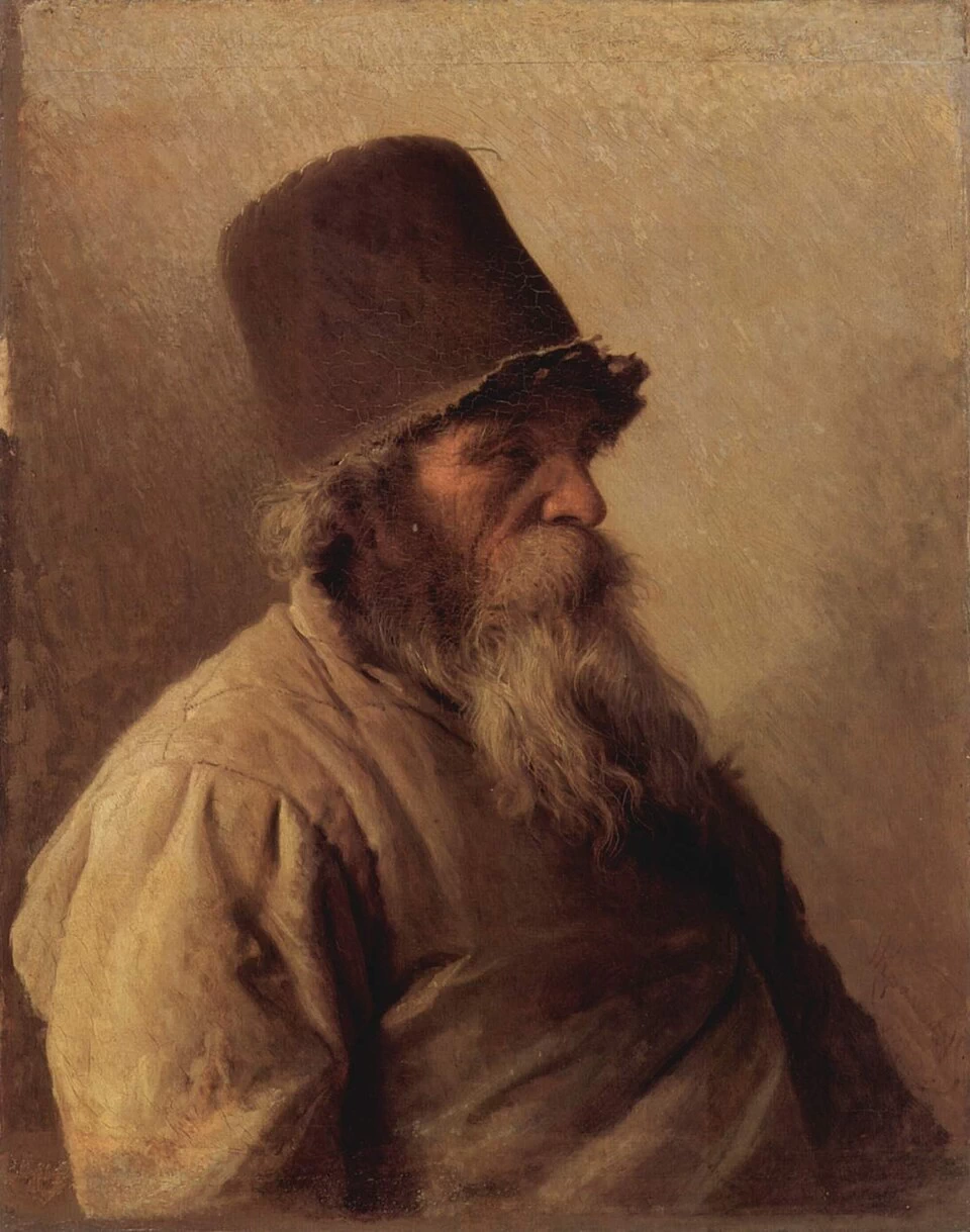 Ivan Kramskoy 68 Un mugnaio San Pietroburgo