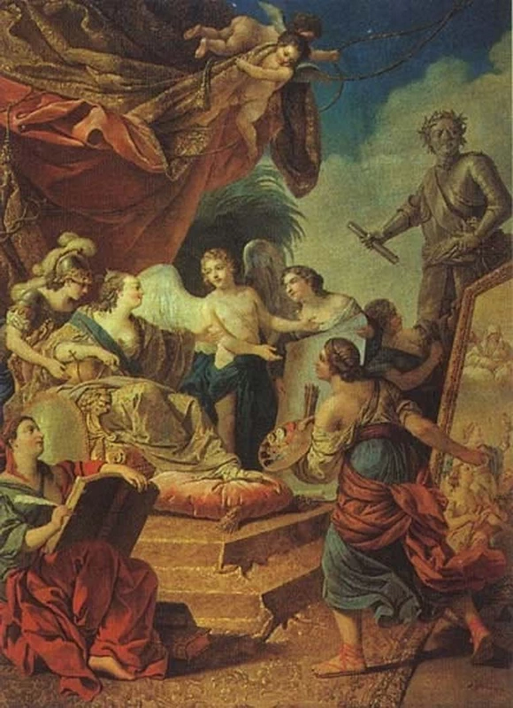 Louis Jean François Lagrenée 19 Elisabetta di Russia San Pietroburgo