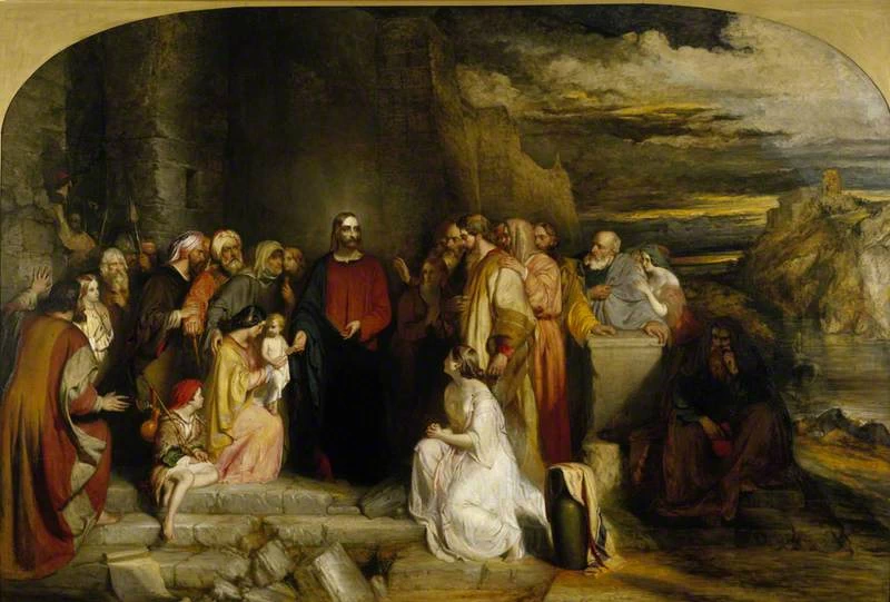Robert Scott Lauder 8 Cristo insegna l'umiltà National Galleries Scotland, Edimburgo