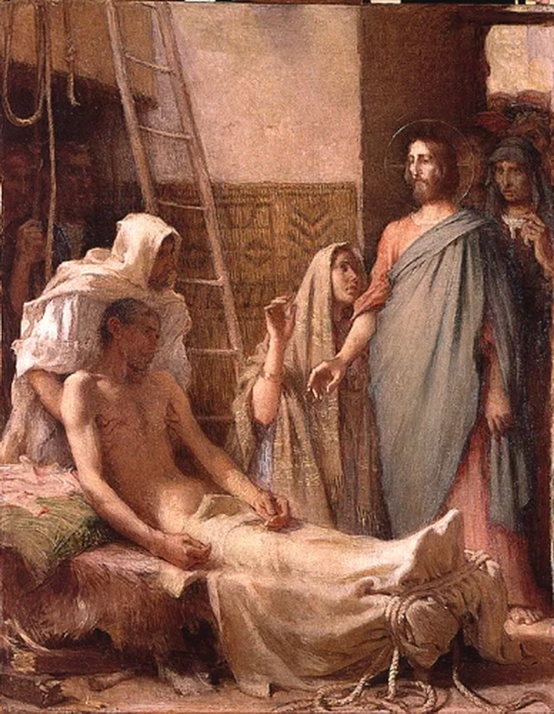 Ernest Laurent 19 Gesù guarisce il paralitico