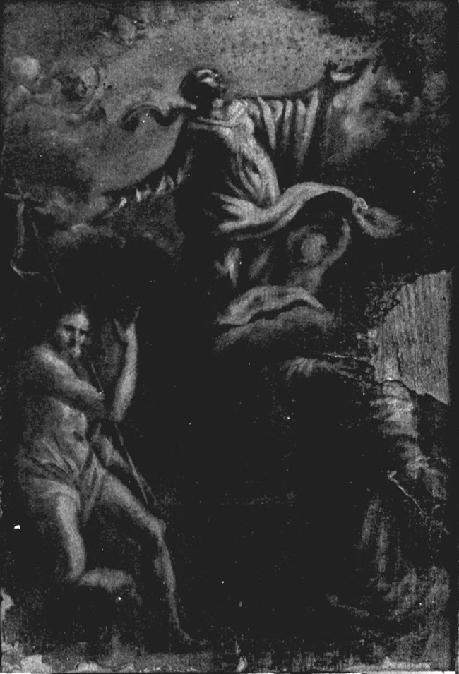 Giovanni Andrea Lazzarini 2 Assunzione della Madonna con i Santi Giovanni Battista e Francesco Pesaro