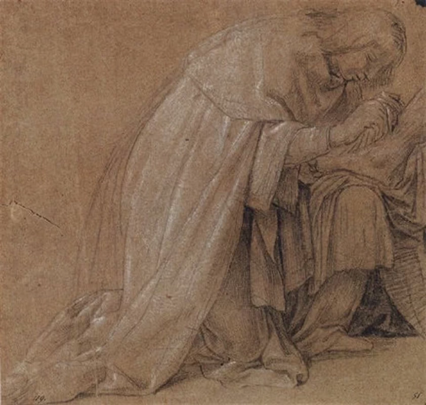 Eustache Le Sueur 129 Studio di san Luigi