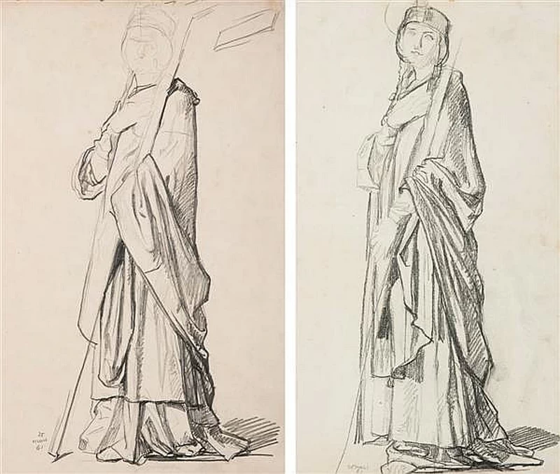Henri Lehmann 119 Due studi per Sant'Elena 1
