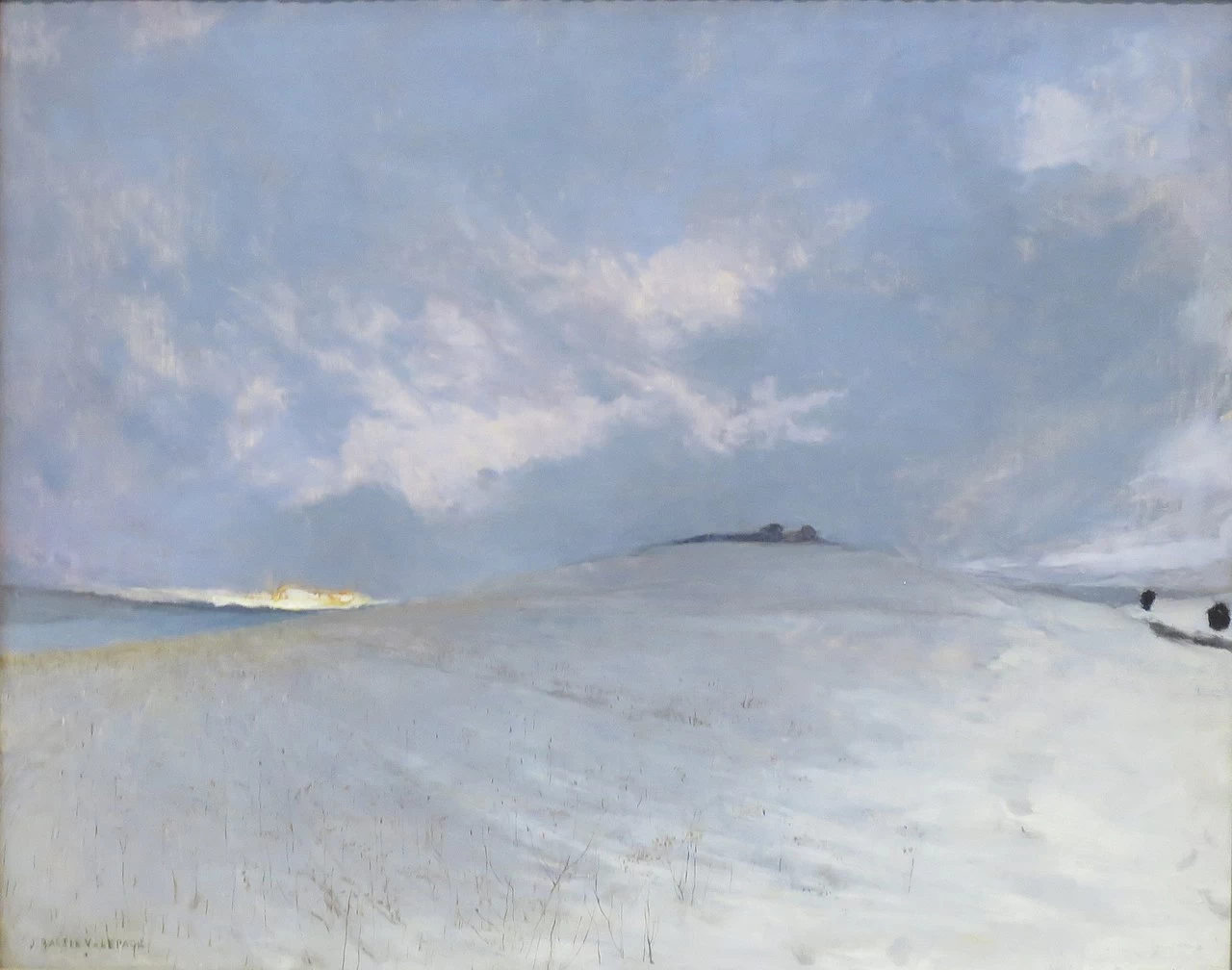Jules Bastien Lepage 9 Effetto neve Fine Arts Museums of San Francisco