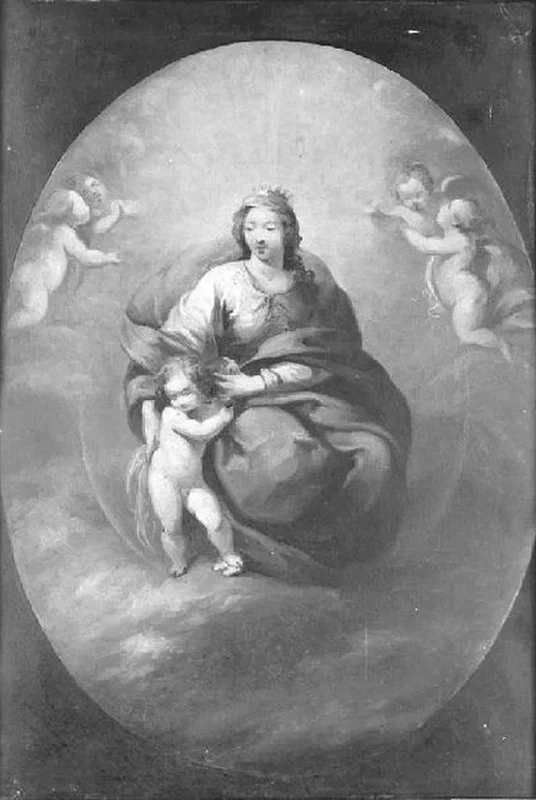 Isacco Gioacchino Levi 29 Madonna con il Bambino Museo Civico Villa Pallavicino, Busseto, Parma