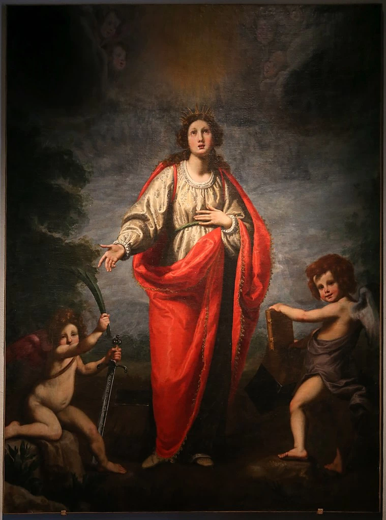 32 Lorenzo LippiSanta Caterina dìAlessandria La pieve di San Martino a Corella