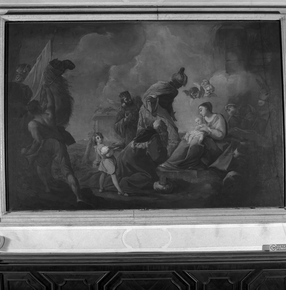 Pietro Longhi 210 adorazione dei Re Magi Scuola Grande di S. Giovanni Evangelista, Venezia