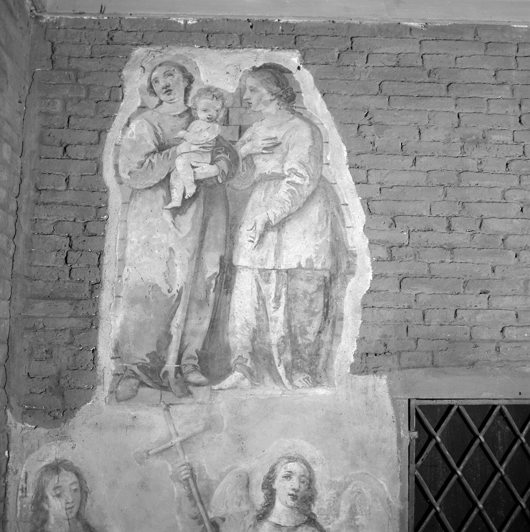 Pietro Longhi 246 Madonna con Bambino e Santa Chiesa di S. Pantaleone Martire, Venezia 1