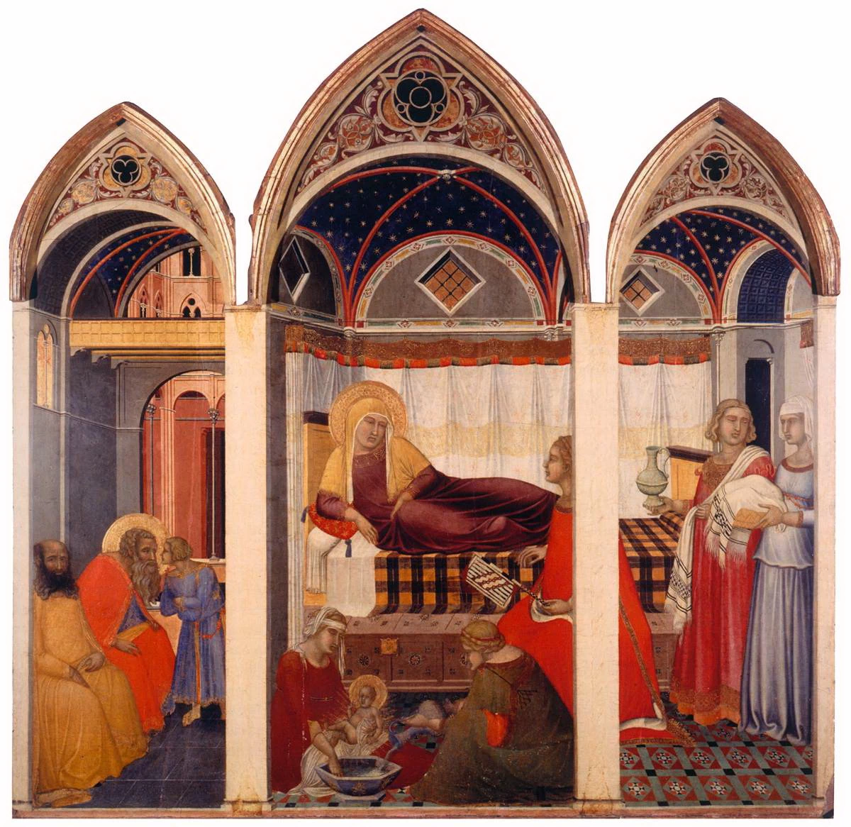 La nascita di Maria - Museo dell'Opera del Duomo, Siena