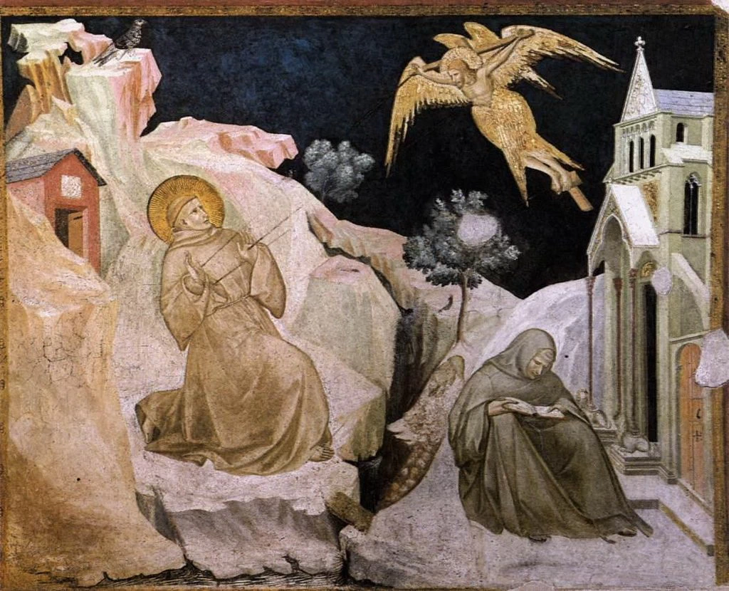 Le stigmate di san francesco - Basilica Inferiore di Assisi