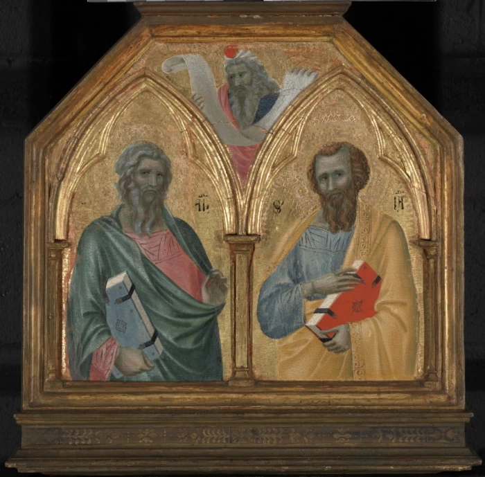 Pala del Carmine - I Santi Andrea e Giacomo Maggiore, Museo Siena