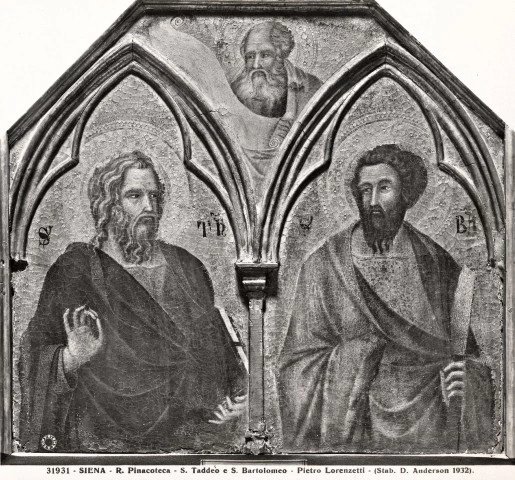 Pala del Carmine - I santi Taddeo e Bartolomeo