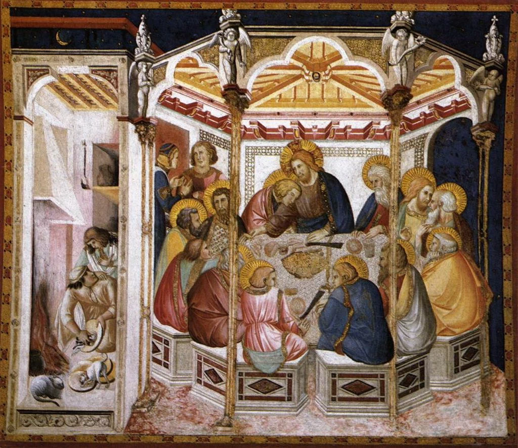 Ultima cena - Basilica Inferiore di Assisi