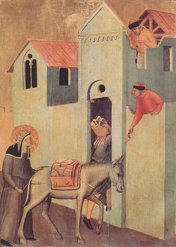 Polittico dell Grande Umiltà - dettaglio1, Uffizi