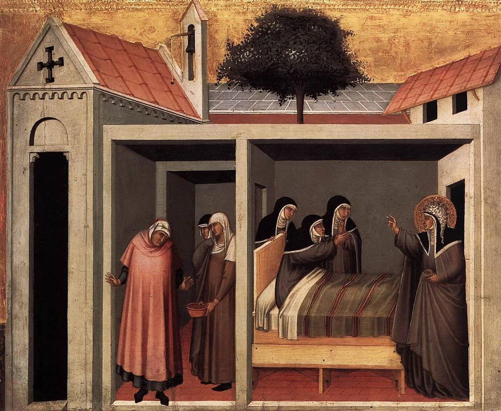 Polittico dell Grande Umiltà - dettaglio2, Uffizi