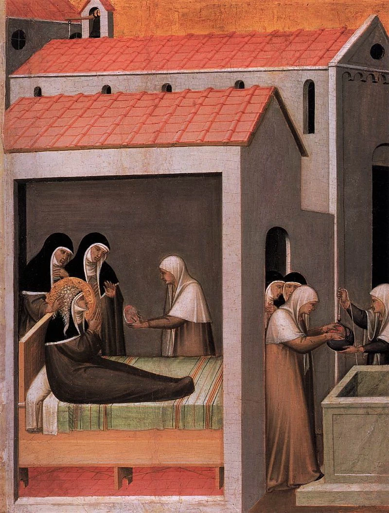 Polittico dell Grande Umiltà - dettaglio31, Uffizi