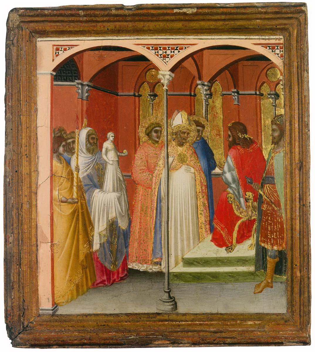 San Sabino prima del governatore romano della Toscana - National Gallery Londra
