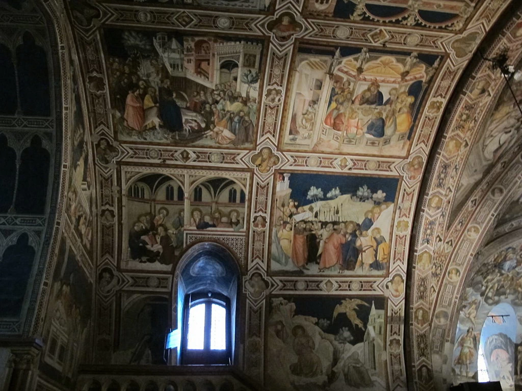 Transetto sinistro della basilica inferiore di Assisi