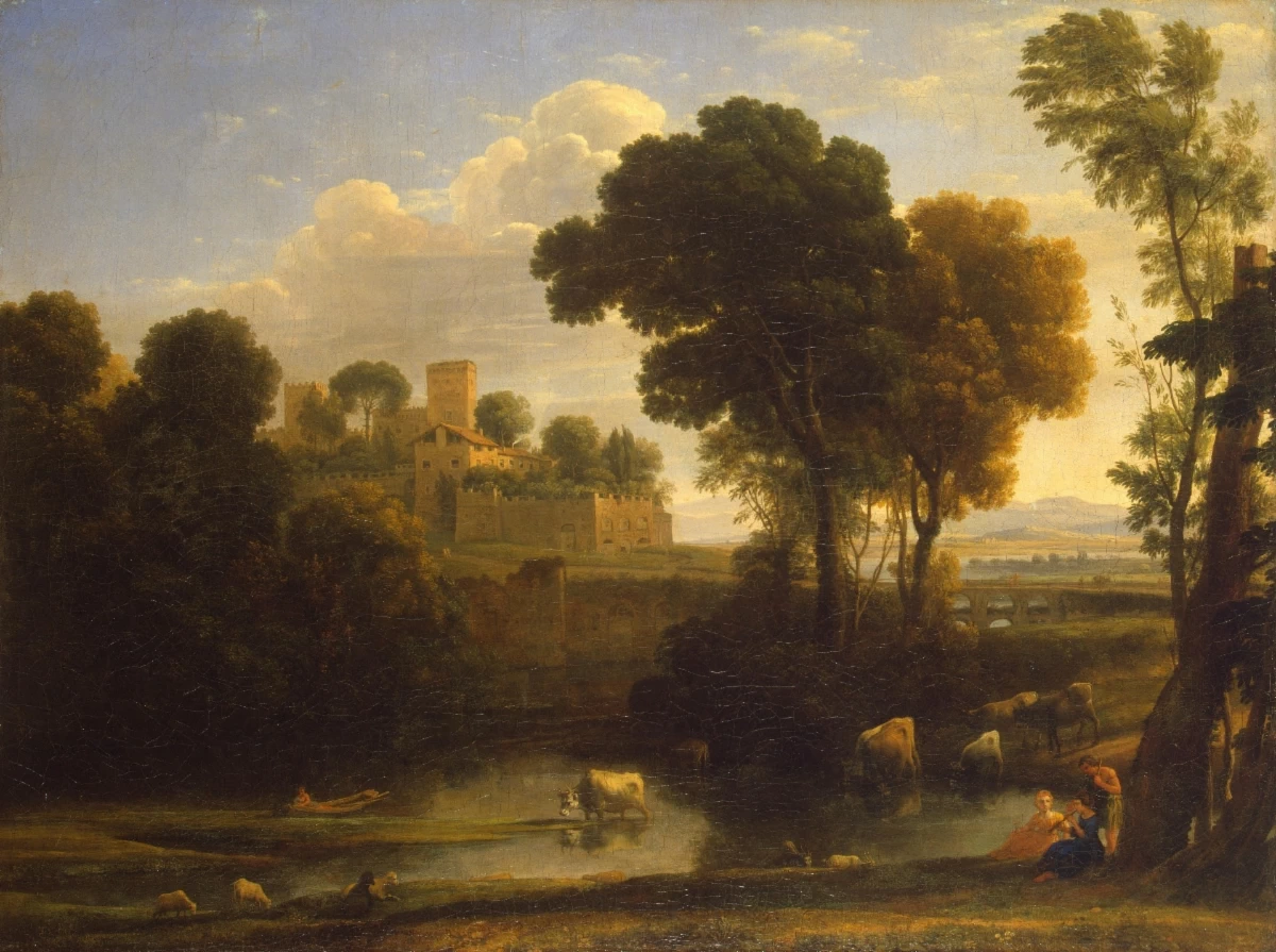 Claude Lorrain 115 Paesaggio italiano Hermitage, San Pietroburgo
