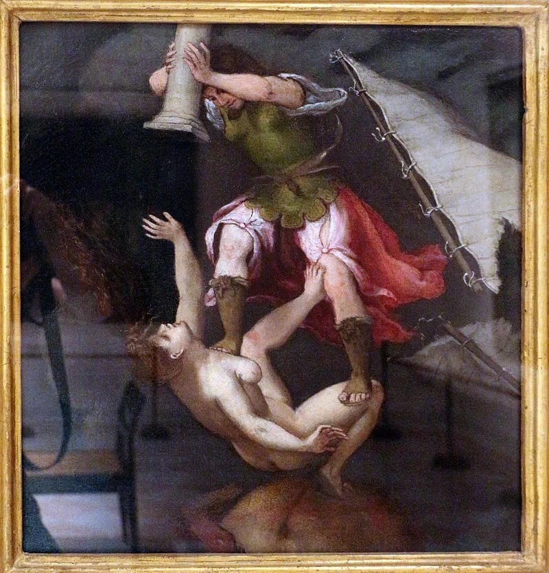 Combattimento tra la Fortezza e la Fortuna infelice, ante 1550 - Loreto