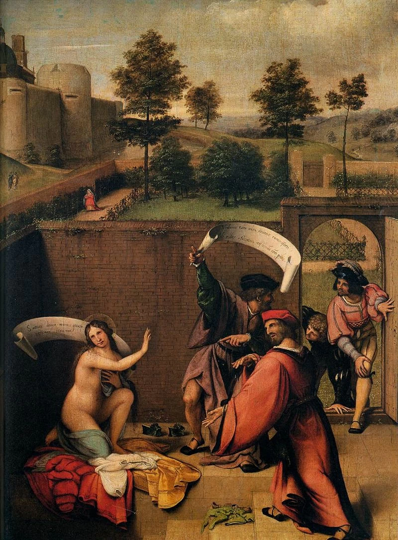 Susanna e i vecchioni (1517)