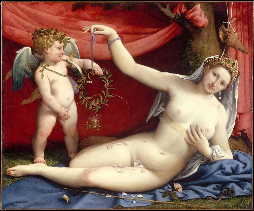 Cupido e Venere