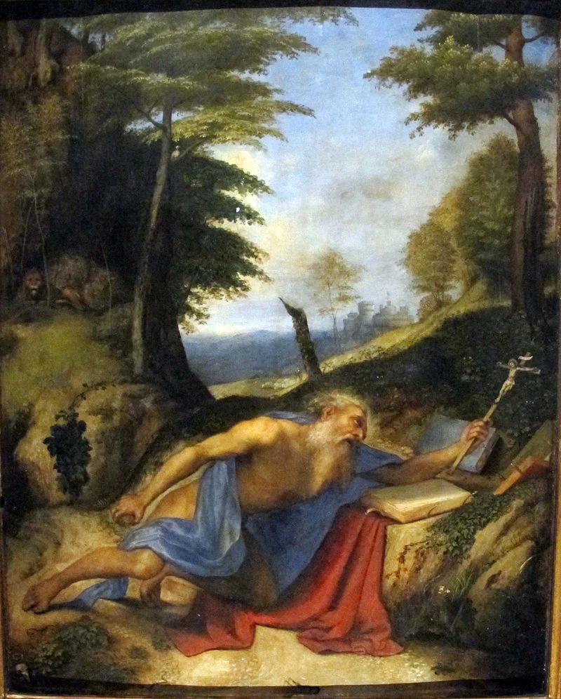 San girolamo nel deserto