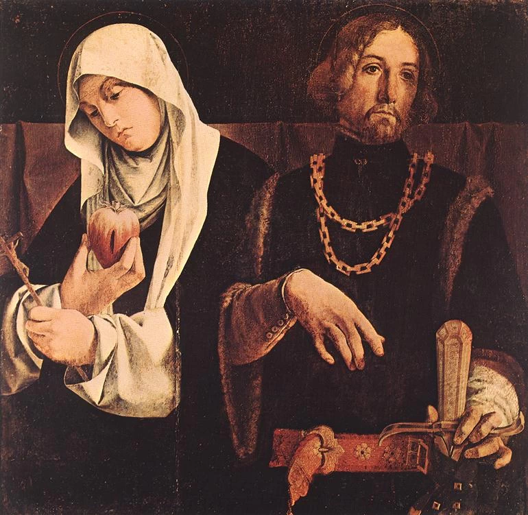 Santa Caterina da Siena e Sigismondo