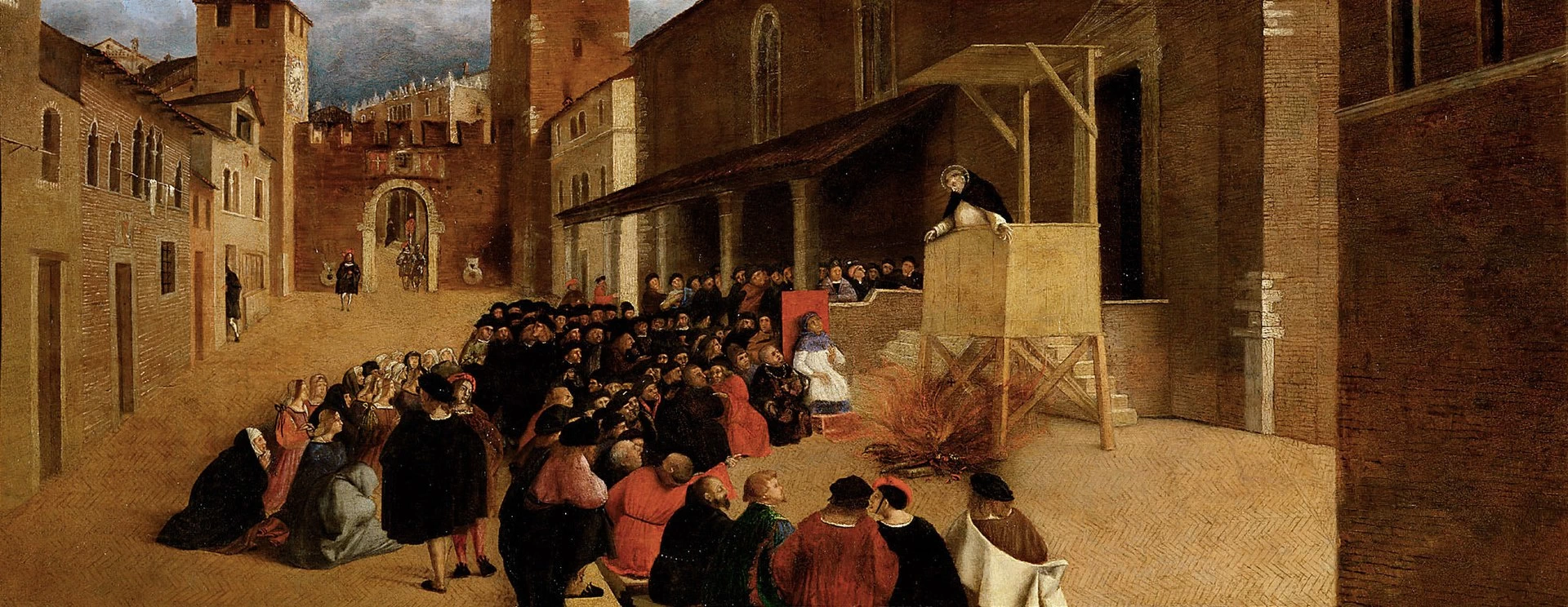Predicazione di san Domenico - recanati