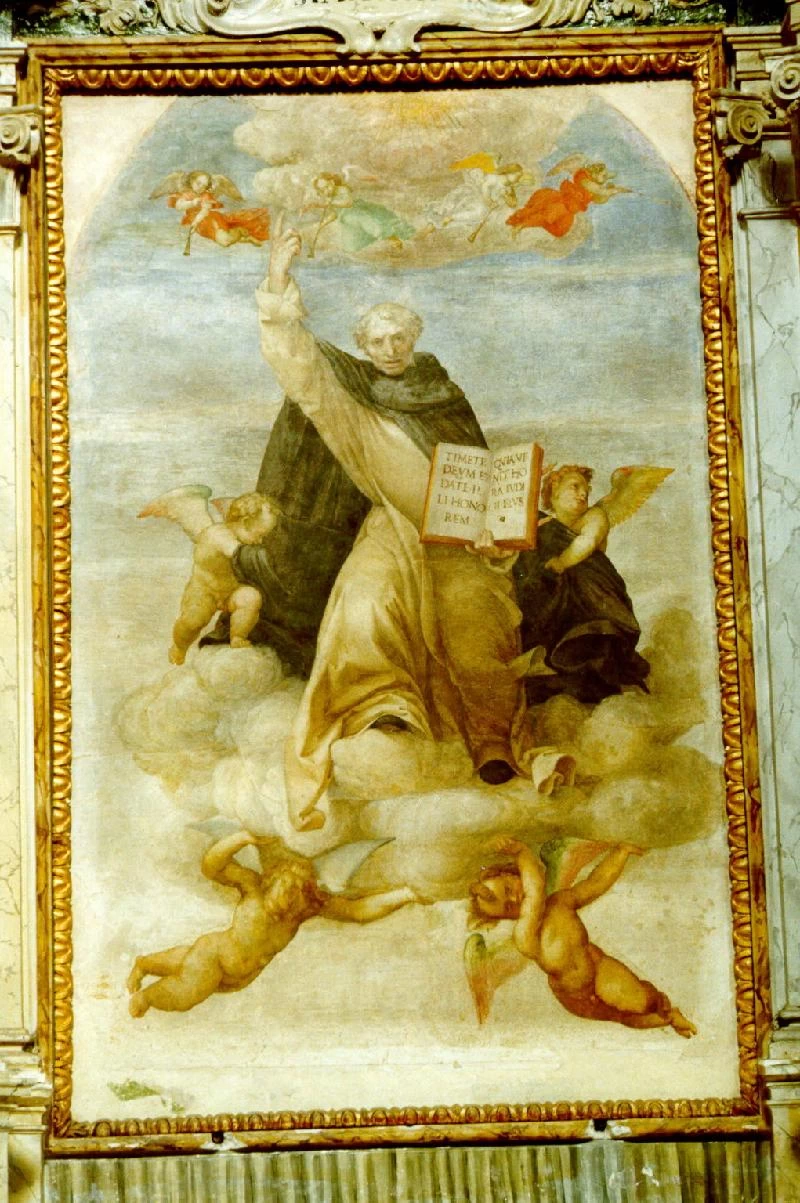 San Vincenzo Ferrer in gloria