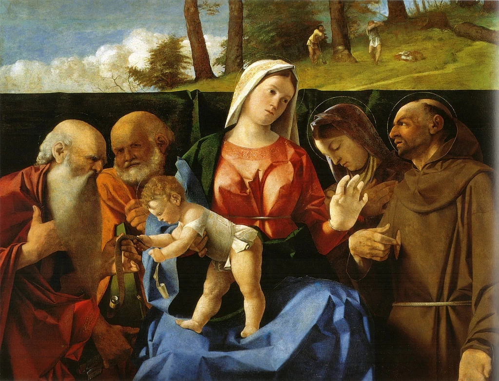 Madonna con Bambino e santi - Edimburgo