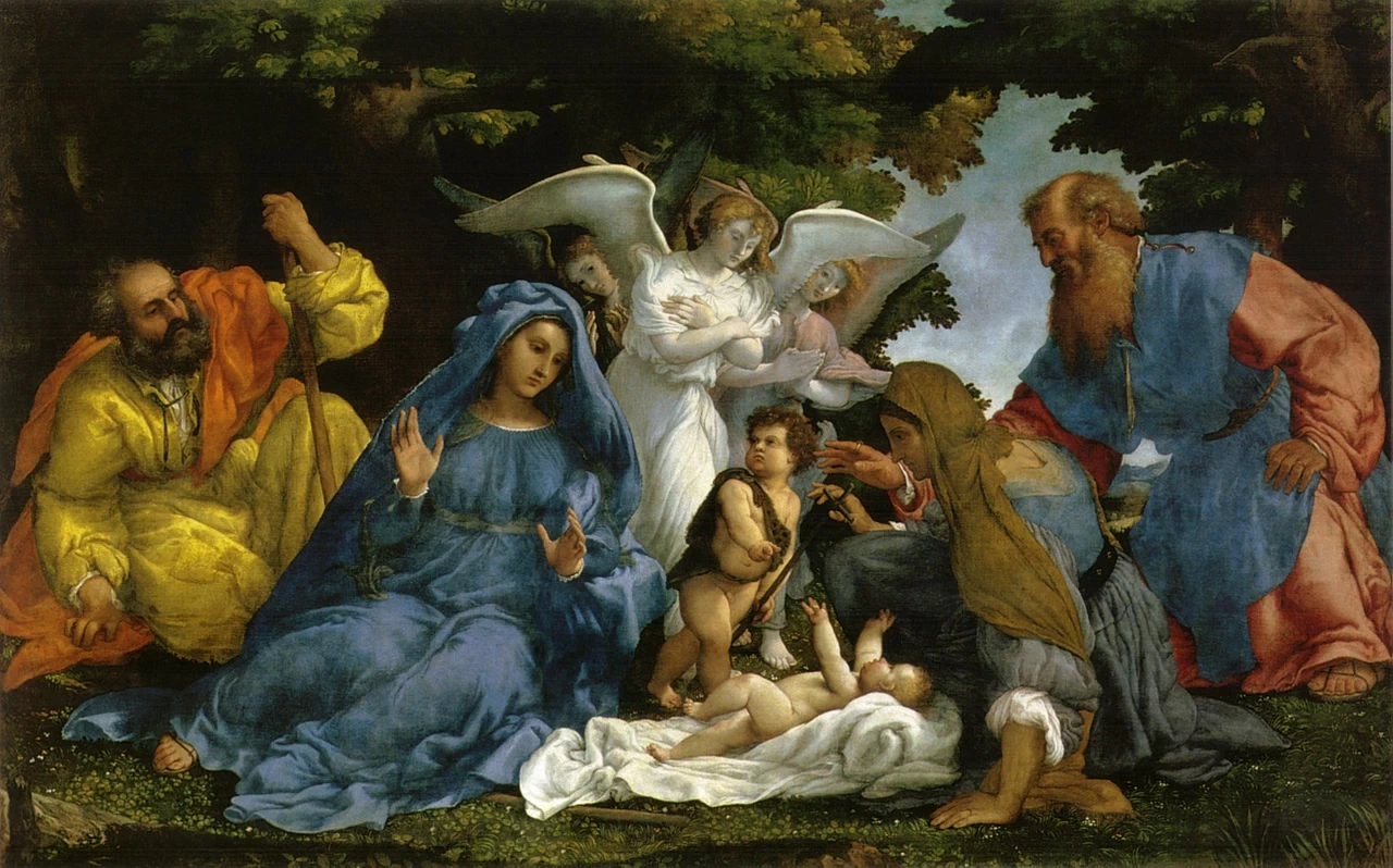 Sacra Famiglia con la famiglia del Battista - Parigi