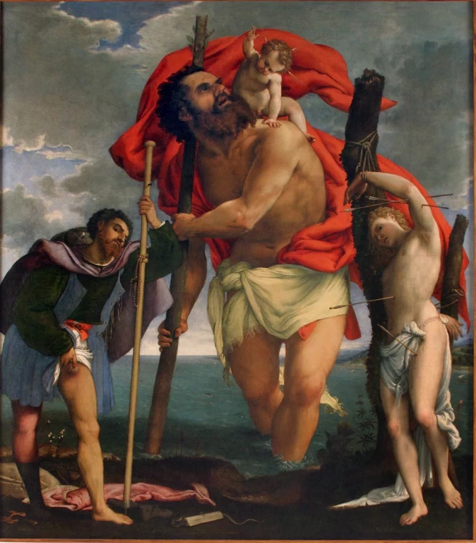 San Cristoforo, San Rocco e San Sebastiano, 1532 - 1533, Loreto