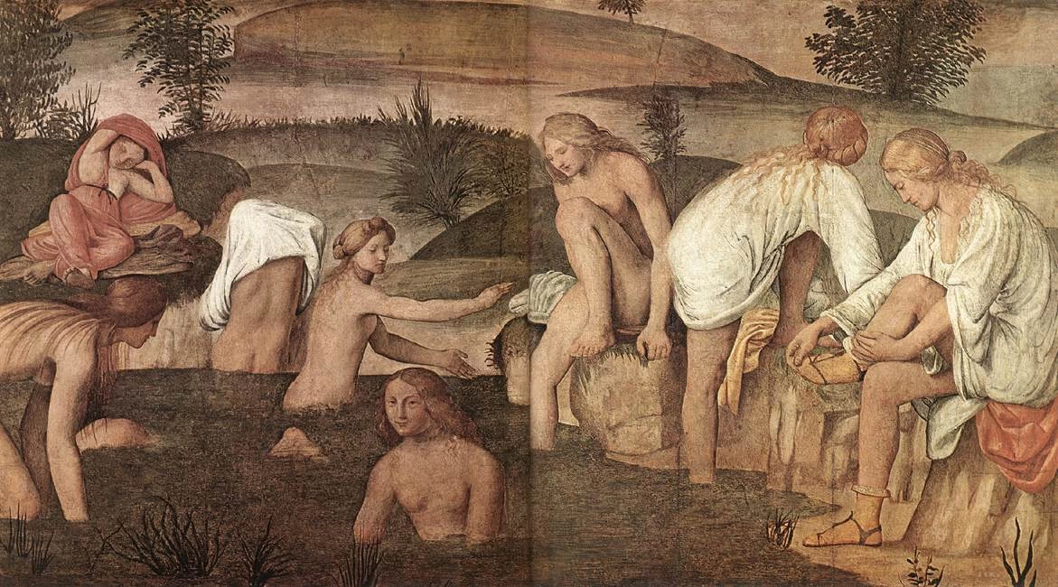 Ragazze che fanno il bagno - Brera Milano