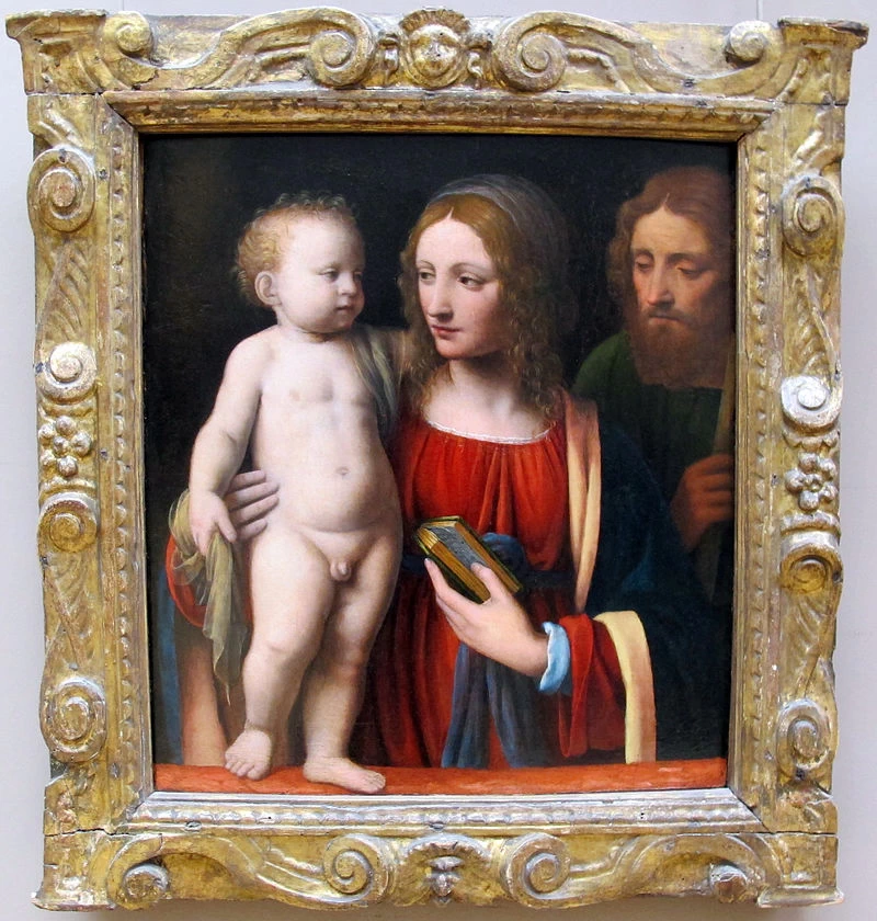 La Sacra Famiglia - Museo del Louvre, Parigi