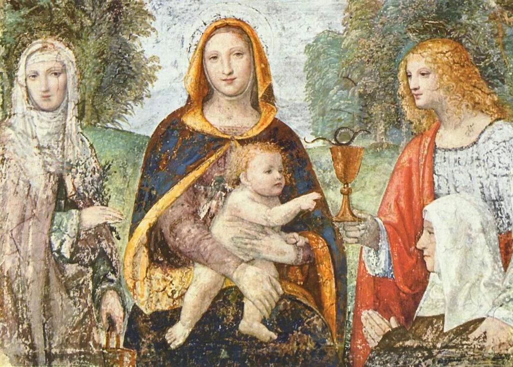 Madonna col Bambino e santi - Brera, Milano