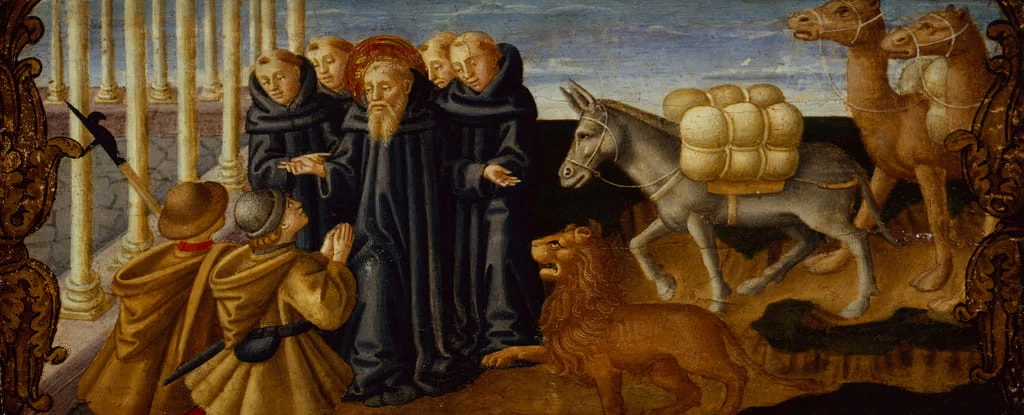 Zanobi Machiavelli 27 San Girolamo che perdona i ladri