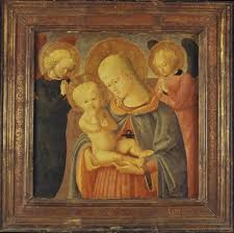 Zanobi Machiavelli 9 Madonna col Bambino e angeli