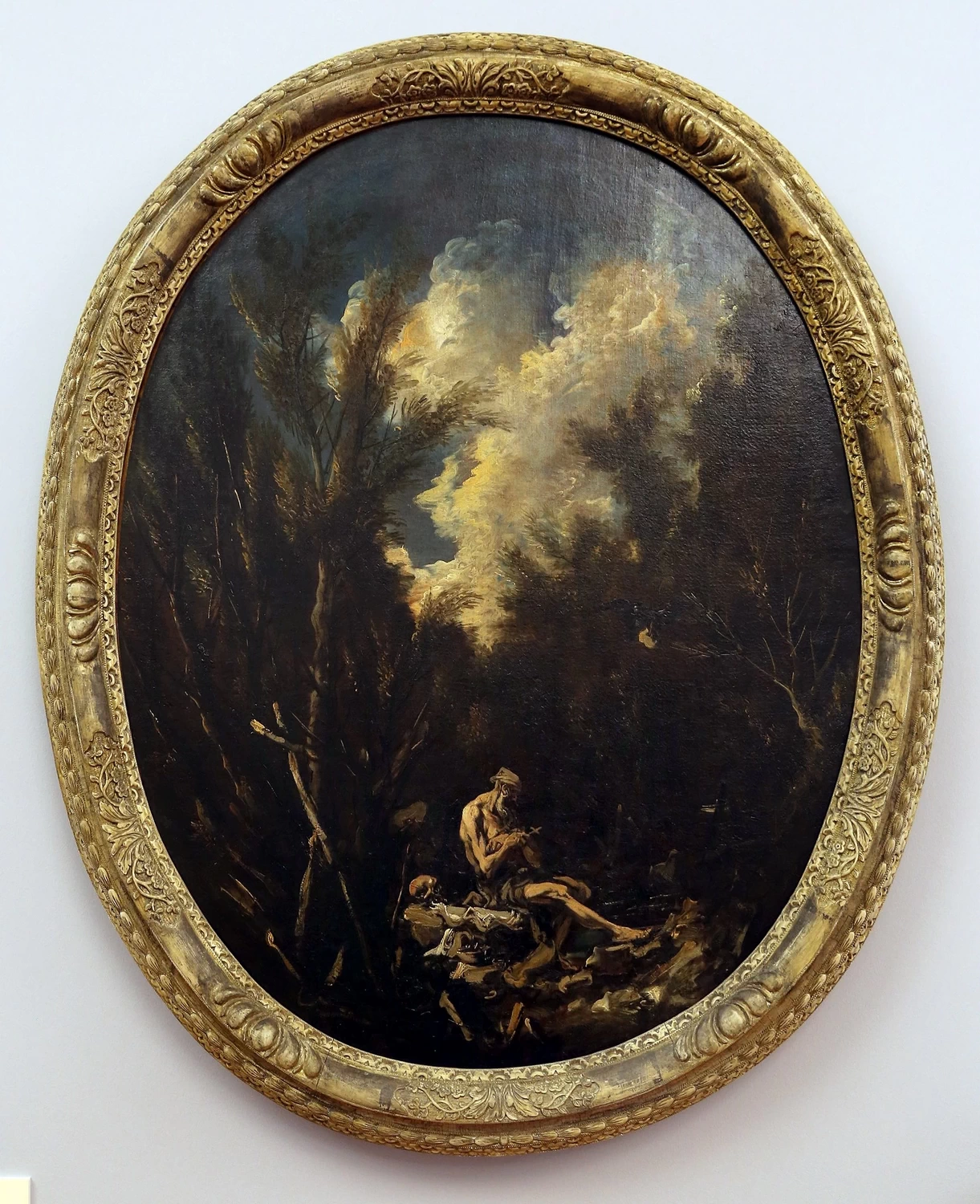 Alessandro Magnasco 117 paesaggio con san Paolo eremita
