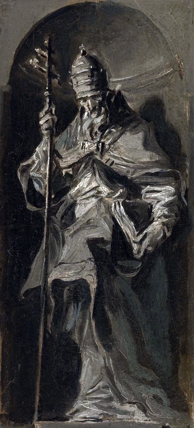 Alessandro Magnasco 153 Un santo papa