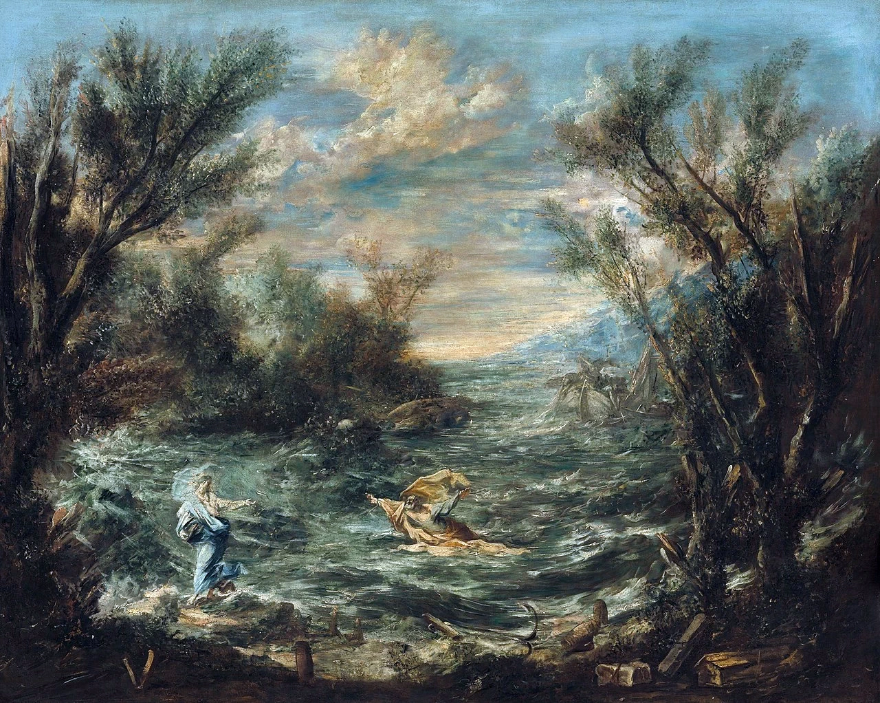 Alessandro Magnasco 31 Cristo sul mare di Galilea National Gallery of Art, Washington DC