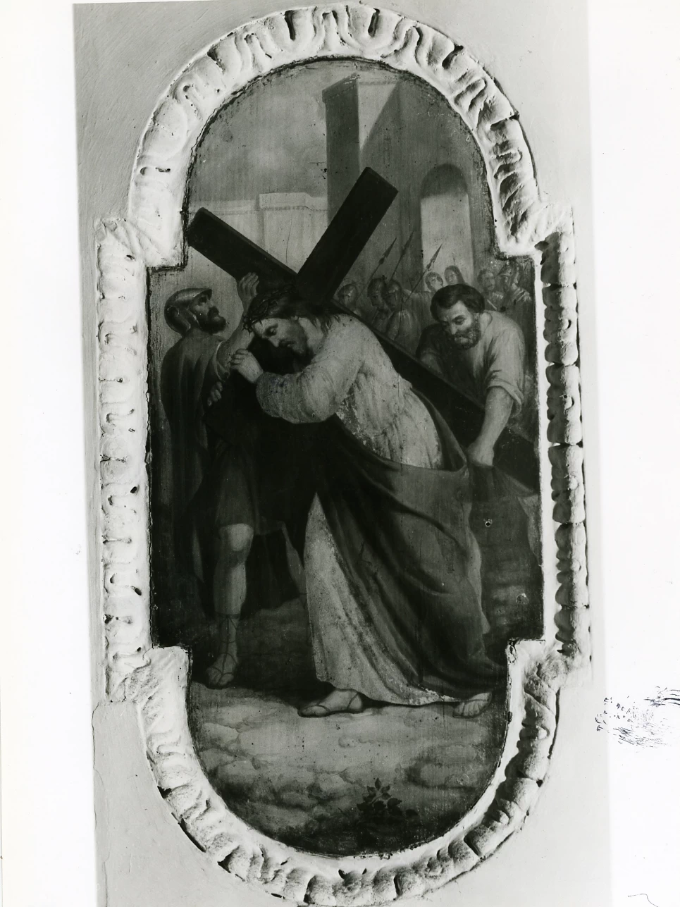 Francesco Mancini 46 Via Crucis Gesù caricato della croce Napoli