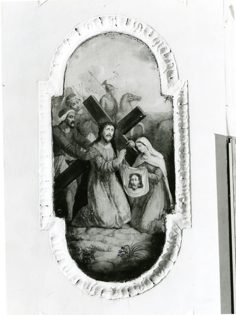 Francesco Mancini 51 Via Crucis Gesù asciugato dalla Veronica Napoli