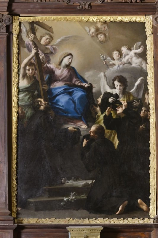 Francesco Mancini 13 Madonna con i sette fondatori dei Servi di Maria diocesi di Urbino